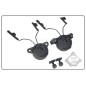 FMA EXFIL Helmet Mount for Peltor Comtac Headset - Black