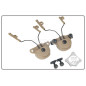 FMA EXFIL Helmet Mount for Peltor Comtac Headset - Tan