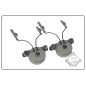 FMA EXFIL Helmet Mount for Peltor Comtac Headset - FG FMA EXFIL Helmet Mount for Peltor Comtac Headset - FG