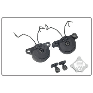 FMA EXFIL Helmet Mount for MSA Sordin Headset - Black