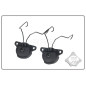 FMA EXFIL Helmet Mount for MSA Sordin Headset - Black