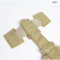 FMA Agility Bridge Helmet Cover for NVG Battery Box - Tan FMA Agility Bridge Helmet Cover for NVG Battery Box - Tan