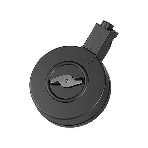 TM manual Drum magazine for MP5, 400 BBs (Hi-Cap) - Black