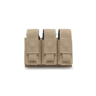 WAS Triple 40mm MOLLE Grenade Pouch - Coyote