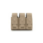 WAS Triple 40mm MOLLE Grenade Pouch - Coyote