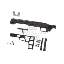 ML MLC-S2 Tactical Kit Chassis with Folding Stock for VSR - Black