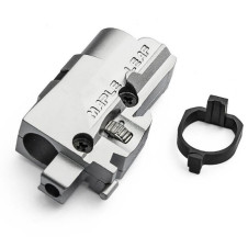 ML CNC alumínium hop-up kamra VFC Umarex Glock Gen5 GBB-hez – ezüst