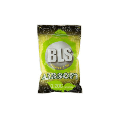 BLS BIO Airsoft-golyók 0,20 g, 5000 db (zsák) – fehér