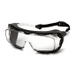 Protective goggles Cappture ES9910STMRG with Rubber Gasket, anti-fog - clear