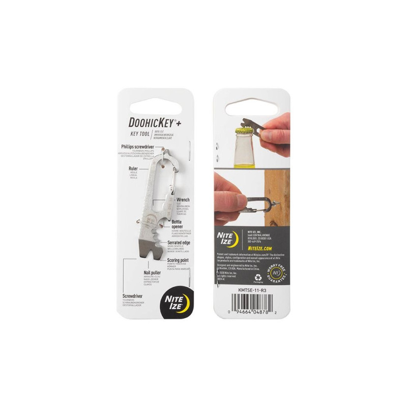 DOOHICKEY®+ KEY TOOL, silver