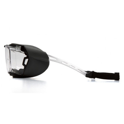 Protective goggles Cappture ES9910STMRG with Rubber Gasket, anti-fog - clear