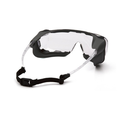 Protective goggles Cappture ES9910STMRG with Rubber Gasket, anti-fog - clear