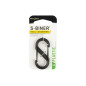 S-BINER® PLASTIC DUAL CARABINER, fekete – 2-es méret S-BINER® PLASTIC DUAL CARABINER, fekete – 2-es méret