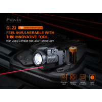 FENIX GL22 taktikai lámpa vörös lézeres célzóval