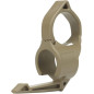 Tactical Flashlight ring 22mm - TAN