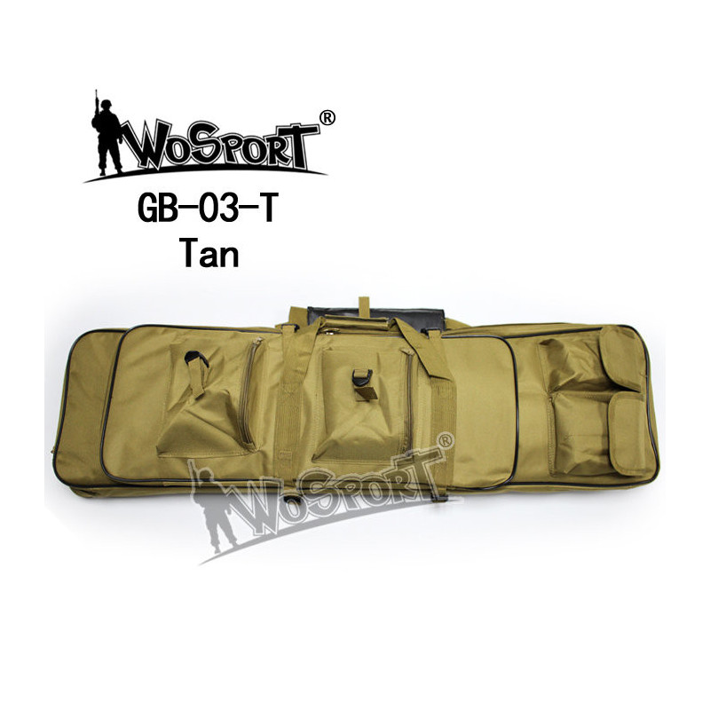 Twin Gun Bag - 60 and 100cm - TAN