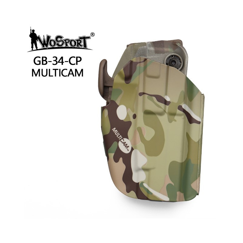 WST GB-34 Universal Holster for Compact Pistols, Right Hand - MC WST GB-34 Universal Holster for Compact Pistols, Right Hand - MC