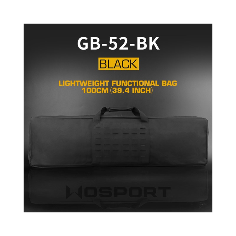 WST laser MOLLE gun bag 100cm - Black