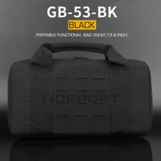 WST lézeres MOLLE fegyvertáska, 35 cm – fekete