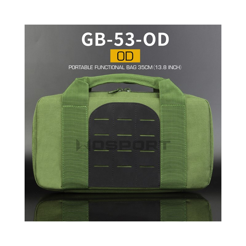 WST laser MOLLE gun bag 35cm - OD