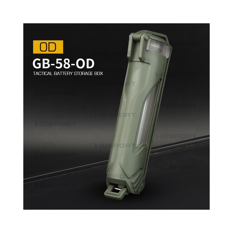 WoSporT Tactical MOLLE Battery Storage Box – Green | ANAREUS WoSporT Tactical MOLLE Battery Storage Box – Green | ANAREUS