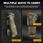 WST Tactical MOLLE akkumulátor-tárolódoboz – bézs