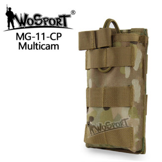 WoSporT MOLLE Open Single M4 / AR15 Magazine Pouch – MC |ANAREUS