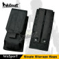 WST MOLLE AR15 / M4 Single Magazine Closed Pouch – Black WST MOLLE AR15 / M4 Single Magazine Closed Pouch – Black