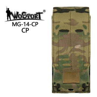 WoSporT MOLLE AR15 / M4 egytárcás zárt táska – MC | ANAREUS