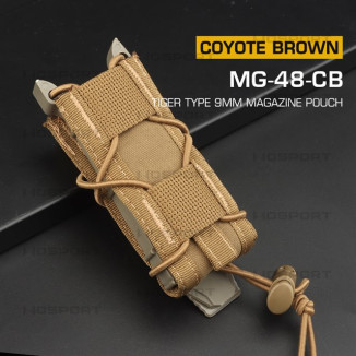 WoSporT TIGER Type Pistol Magazine MOLLE Pouch – Coyote | ANAREUS