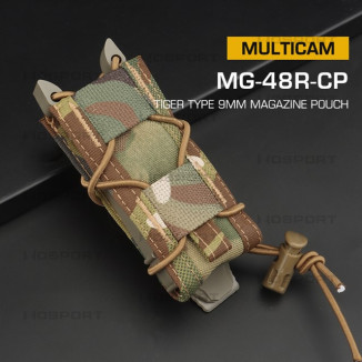 WoSporT TIGER típusú pisztoly-tár MOLLE-táska – Multicam | ANAREUS