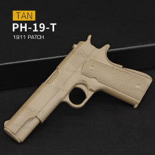 WoSporT 1911 Pistol 3D PVC Patch – Tan | ANAREUS