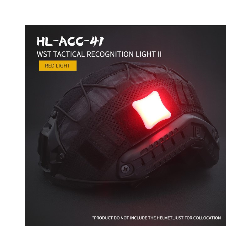 WoSporT Tactical Signal Light II, 4 × 4 cm – piros | ANAREUS WoSporT Tactical Signal Light II, 4 × 4 cm – piros | ANAREUS
