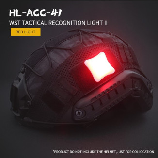 WoSporT Tactical Signal Light II, 4 × 4 cm – piros | ANAREUS