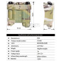 FMA PVS-31 Functional NVG Battery Case with IR Beacon - MC