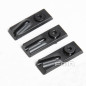FMA CNC M-LOK / Keymod Cable Management, Type A - Black FMA CNC M-LOK / Keymod Cable Management, Type A - Black
