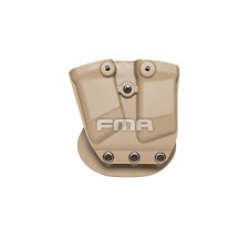 FMA Kydex dupla tárhordozó / tok – bézs