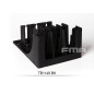 FMA Stand / Storage for 3 Magazines M4 / AR15 - Black FMA Stand / Storage for 3 Magazines M4 / AR15 - Black