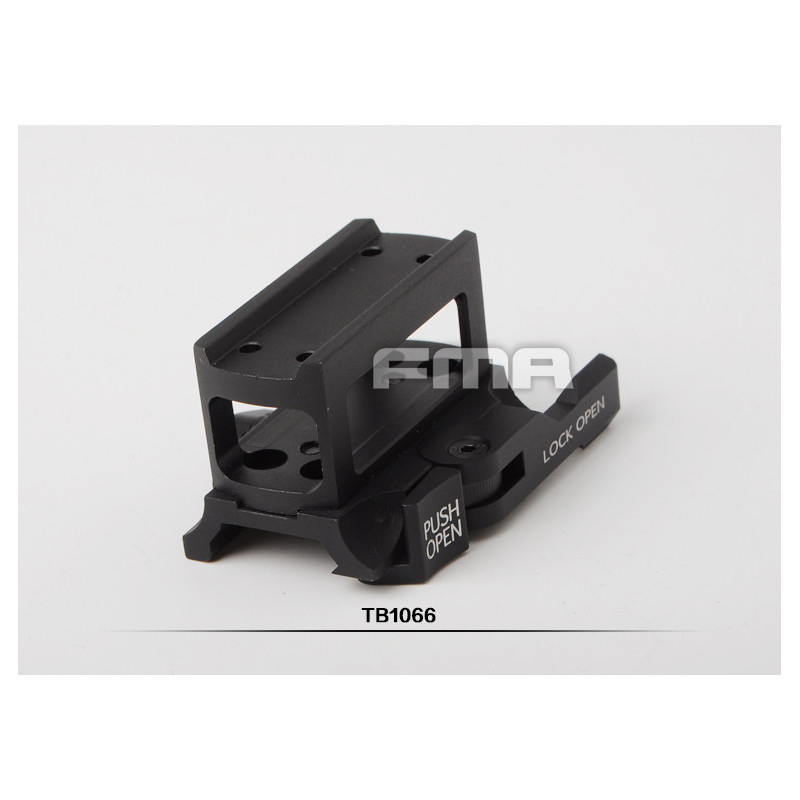 FMA Aimpoint T1 Red Dot Sight Raised QD Mount - Black FMA Aimpoint T1 Red Dot Sight Raised QD Mount - Black