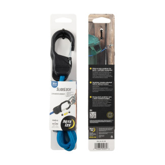 SlideLock® Carabiner Bungee- blue