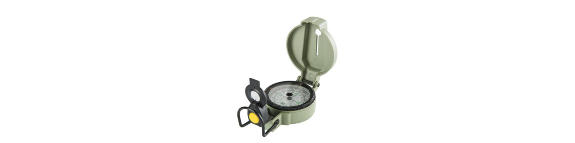 Tactical watches and compasses