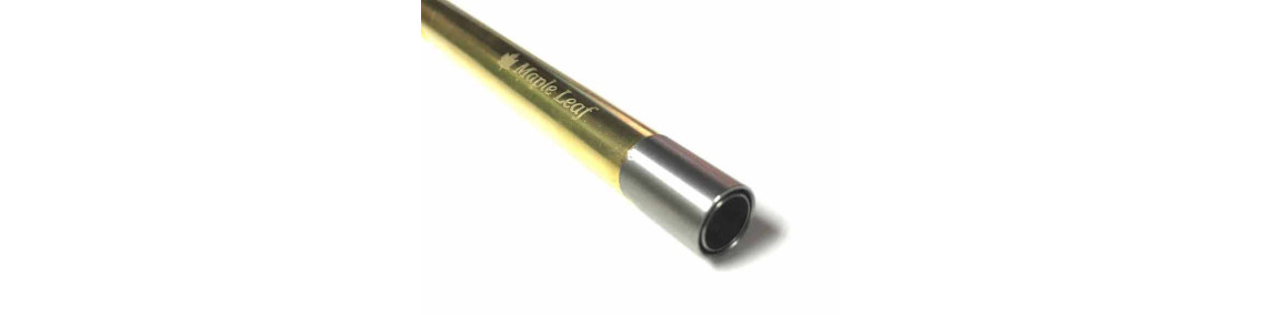 Internal barrels and rubber bands for gas airsoft sniperky