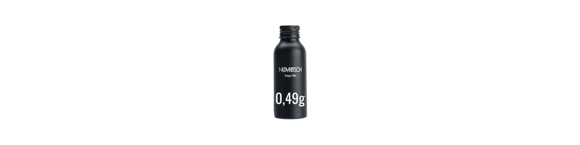 Airsoft golyók 6 mm 0,49g