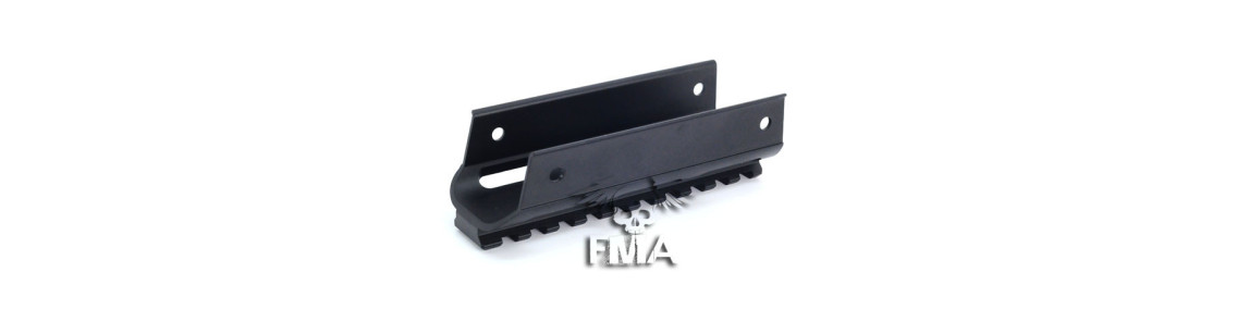 Outer parts for long GBB guns