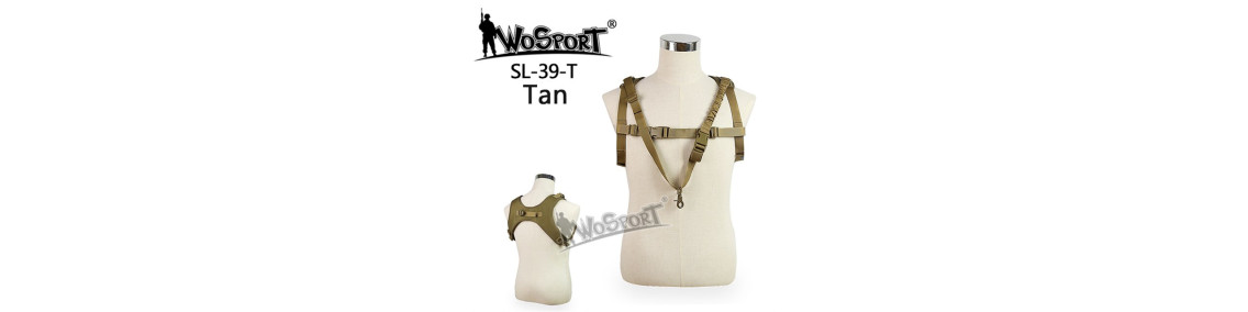 1 point straps on airsoft weapons
